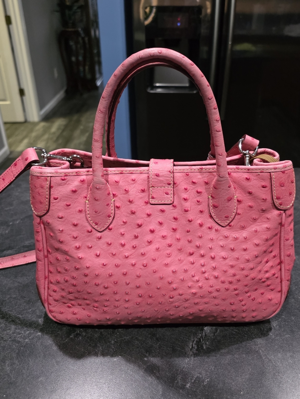 Vintage Dooney And Bourke Pink Purse - Picture 2 of 12